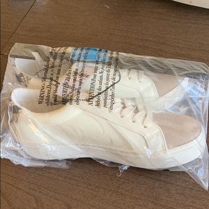 Brand new, still in the package, shoes from Express. I ordered two pairs